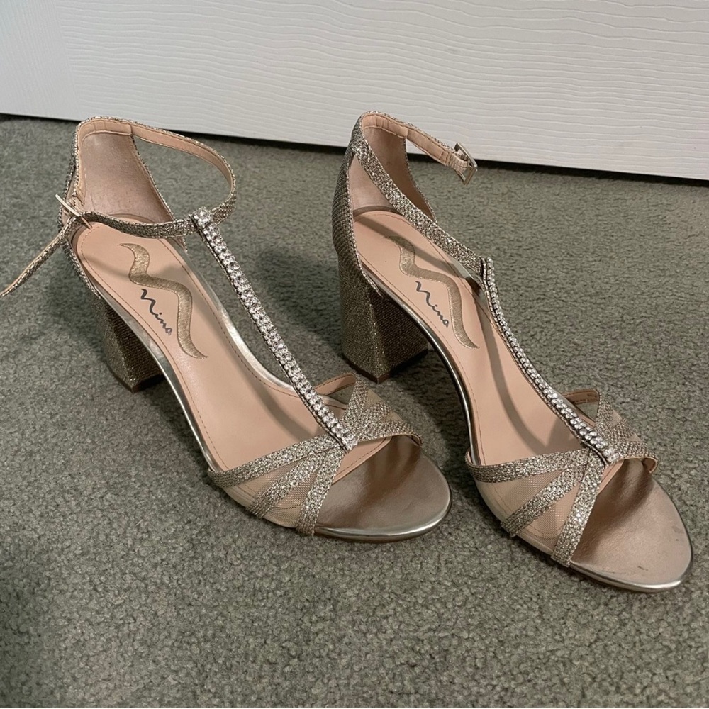 Gold heels